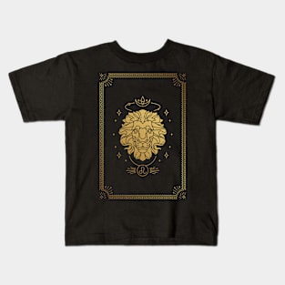 lion face Kids T-Shirt